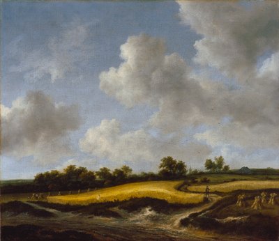 Krajina s pšeničným polem, kolem roku 1660 od Jacob van Ruisdael
