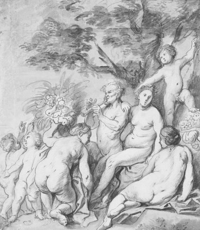 Alegorie plodnosti Recto, ca. 1640. od Jacob Jordaens