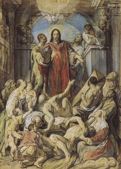 Kristus zázračný pracovník od Jacob Jordaens