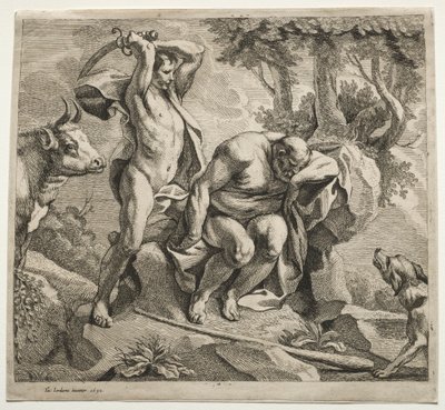 Mercury Killing Argus, 1652. od Jacob Jordaens