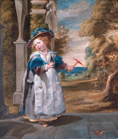 Portrét Anny Cathariny Jordaens (1629-1676) od Jacob Jordaens