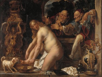 Susanna a starší od Jacob Jordaens