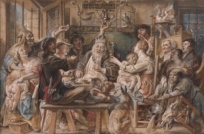 Královské nápoje od Jacob Jordaens
