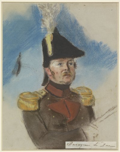 Portrét Bernarda, vévody Saxe-Weimar od Jacob Joseph Eeckhout