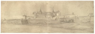 Vyhlídka na pevnost Akershus od Jacob Koninck II