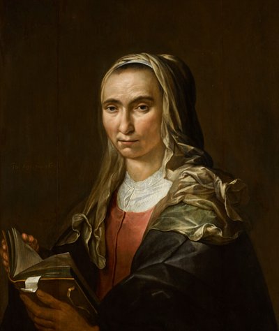 Portrét ženy s knihou od Jacob Lois
