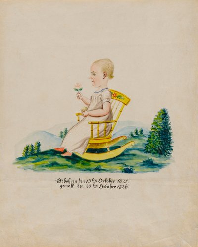 Portrét Caroliny Musserové od Jacob Maentel