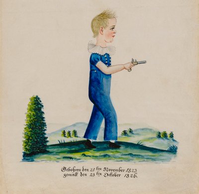 Portrét Edwarda Mussera, 1826. od Jacob Maentel