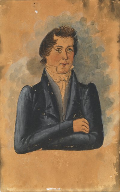 Portrét muže, počátek 19. století. od Jacob Maentel