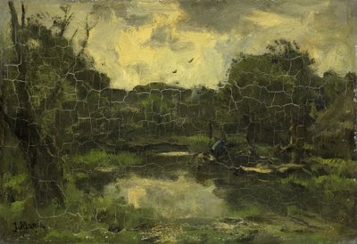 Krajina s člunem od Jacob Maris