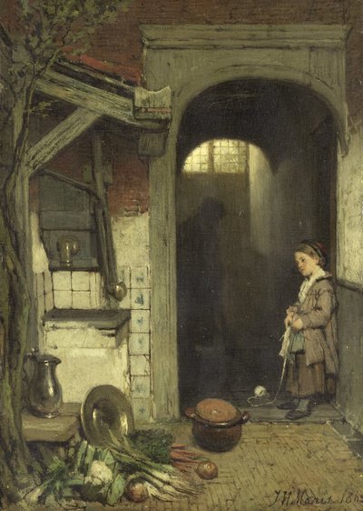 Malé nádvoří od Jacob Maris