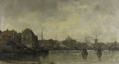 Panoráma města od Jacob Maris