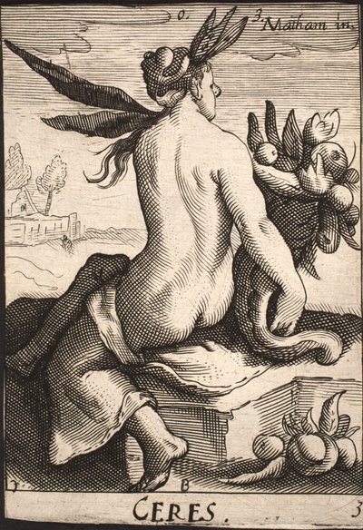 Ceres od Jacob Matham