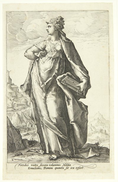 Hulda od Jacob Matham