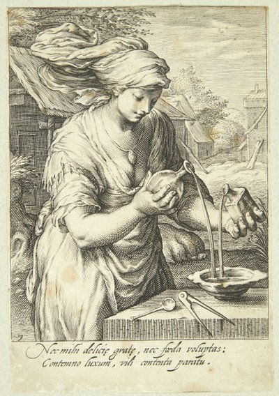 Umírněnost od Jacob Matham