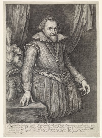 Portrét Philip Willem, princ z Orange od Jacob Matham