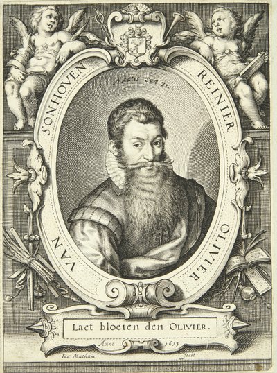 Portrét Reiniera Oliviera van Sonhovena od Jacob Matham