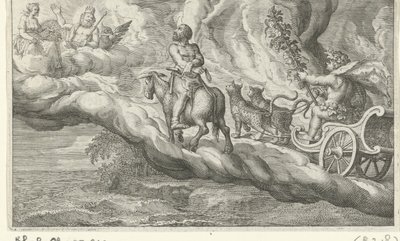 Terugkeer van Vulcan se setkal s Bacchusem od Jacob Matham