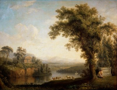 „Antická krajina s hrobkou Faethónů“, 1785. od Jacob Philip Hackert