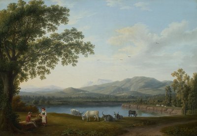 Pohled na Sele a masiv Monti Alburni

Originální název Blick auf den Sele und das Massiv der Monti Alburni od Jacob Philipp Hackert