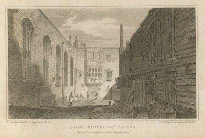 Savojská kaple a palác od Jacob Schnebbelie