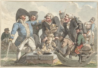 Kreslený film o Tiercingu z roku 1810 od Jacob Smies