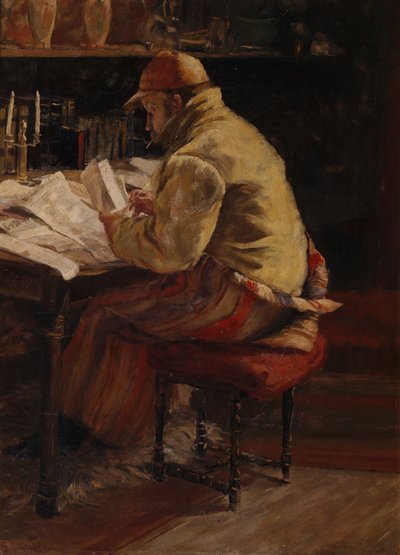 Autor Alexander Kielland od Jacob Sømme
