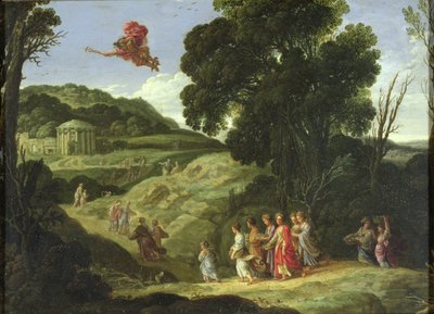 Merkur a Herse, asi 1605-08 od Jacob Symonsz Pynas or Pinas