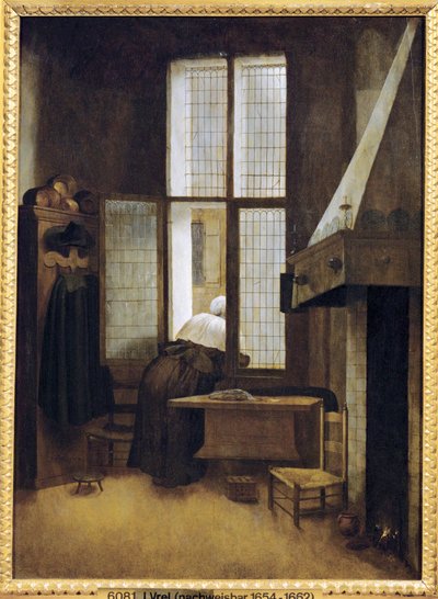 Žena u okna od Jacob Vrel