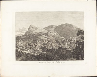 Francesco mimo Subiacao od Jacob Wilhelm Mechau