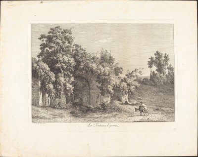 Fontana Egeria od Jacob Wilhelm Mechau