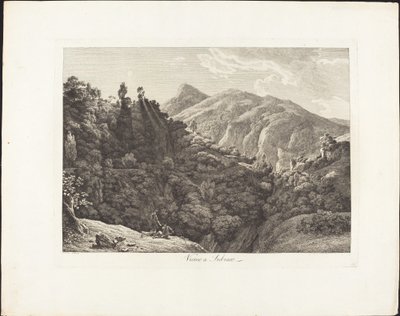 Nedaleko Subiaco od Jacob Wilhelm Mechau