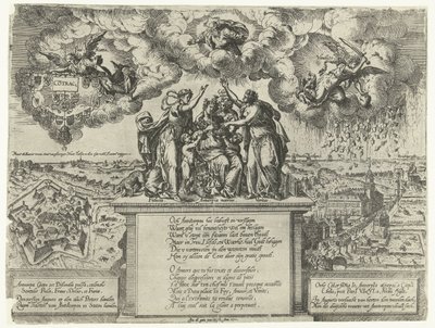 Alegorie dobytí antverpské citadely, 1577 od Jacob de Gheyn (I)