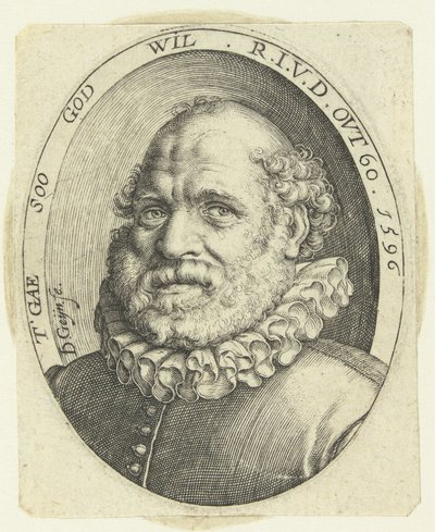 Portrét Rutgaert Jansz. ve věku 60 let od Jacob de Gheyn (II)