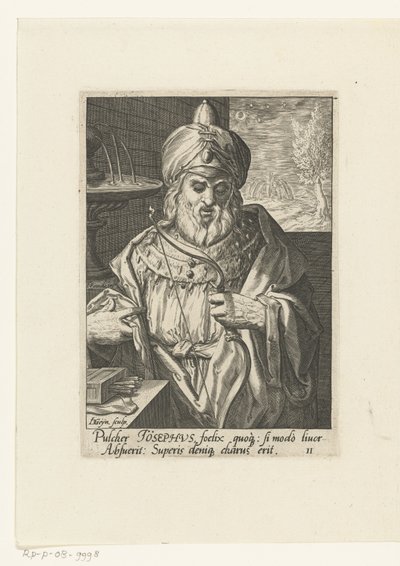 Předek Josef Předkové Izraele (název série) Dvanáct synů Jákobových (název série) od Jacob de Gheyn (II)