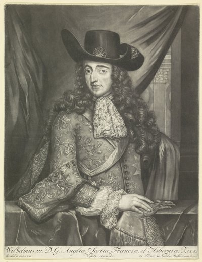 William III, král Anglie od Jacob de Later