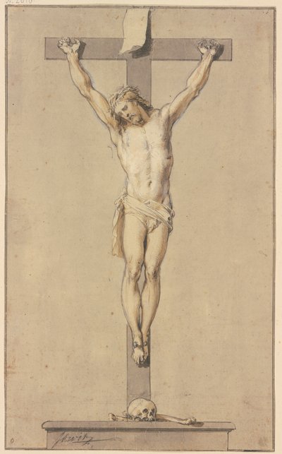 Kristus na kříži od Jacob de Wit