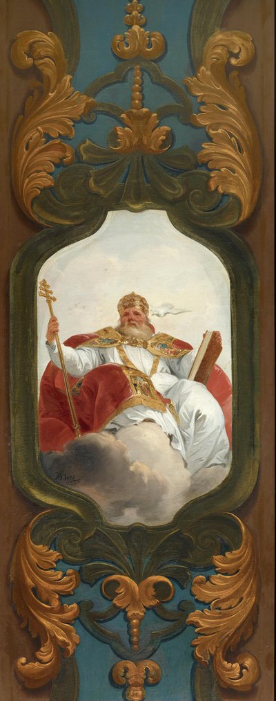 Papež Řehoř Veliký, církevní otec od Jacob de Wit