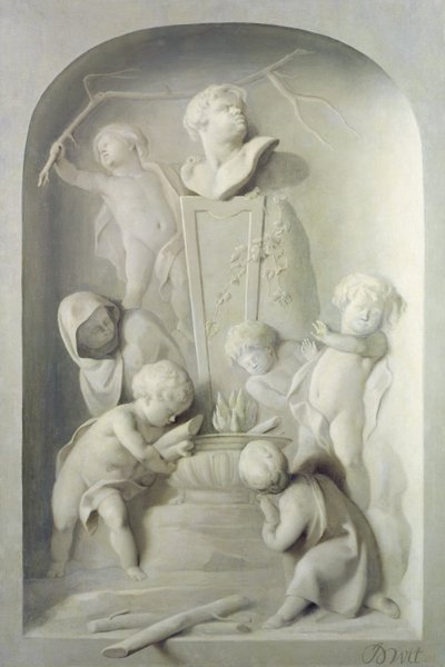 Zima, 1752 od Jacob de Wit