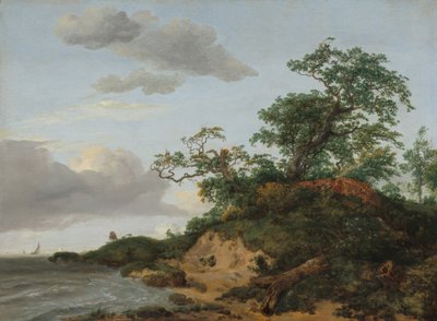 Duny u moře od Jacob van Ruisdael