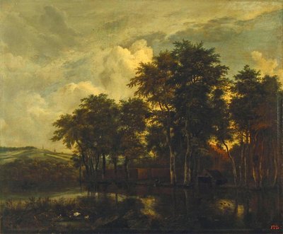 Farma od Jacob van Ruisdael