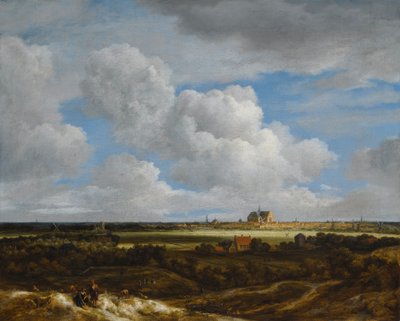 Německy: Blick auf Haarlem Pohled na Haarlem (Haerlempje) od Jacob van Ruisdael