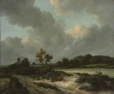 Obilná pole, střední nebo pozdní 1660. od Jacob van Ruisdael