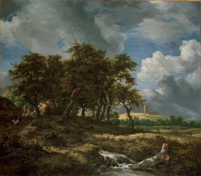 Krajina poblíž Muiderbergu, počátek 50. let 17. století od Jacob van Ruisdael