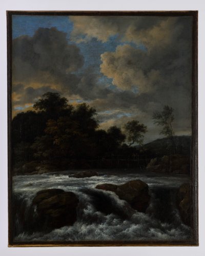 Krajina s vodopádem od Jacob van Ruisdael