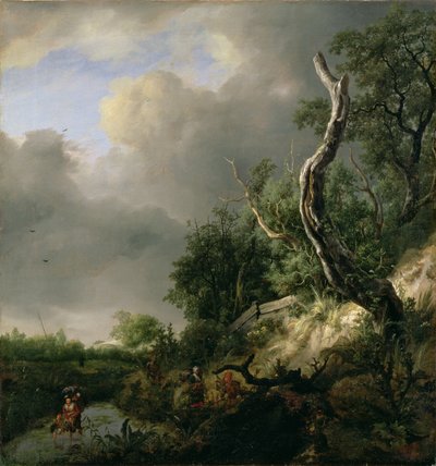 Duny poblíž Haarlemu od Jacob van Ruisdael