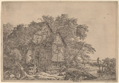 Malý most od Jacob van Ruisdael