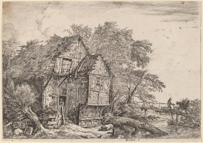 Malý most od Jacob van Ruisdael