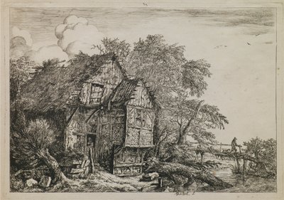 Malý most od Jacob van Ruisdael