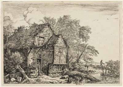 Malý most od Jacob van Ruisdael